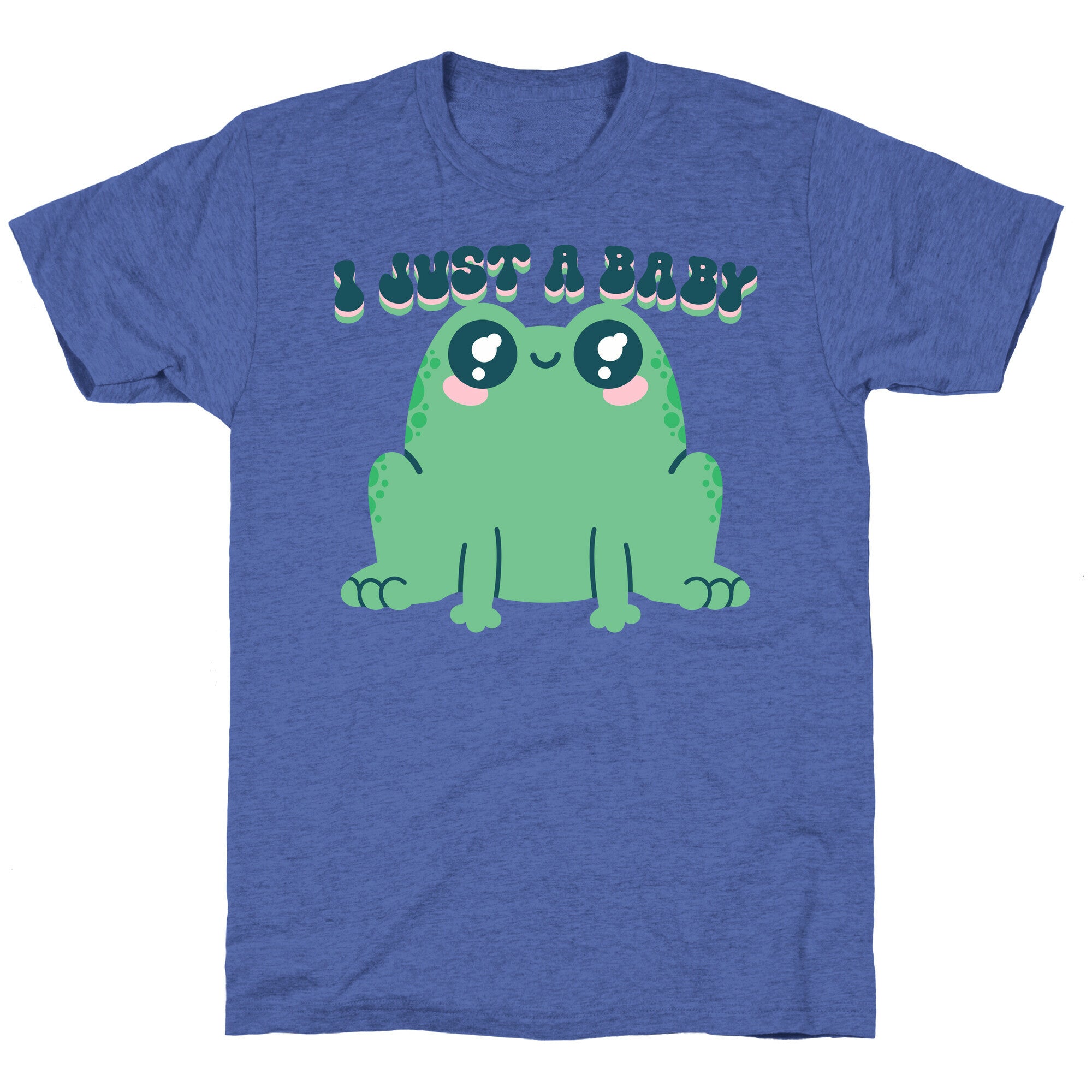 I Just A Baby Frog Unisex Triblend Tee